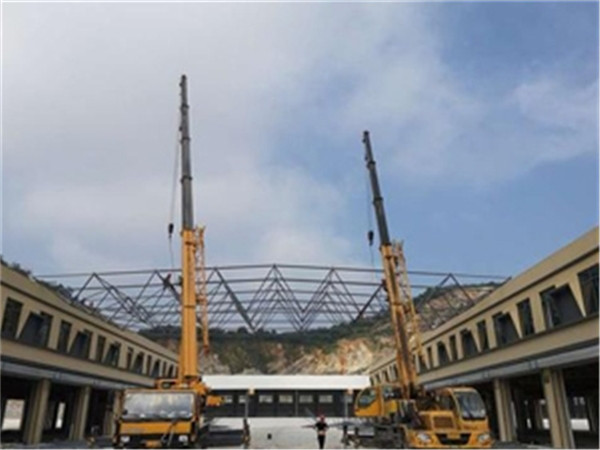 云浮仓储物流网架生产厂家案例